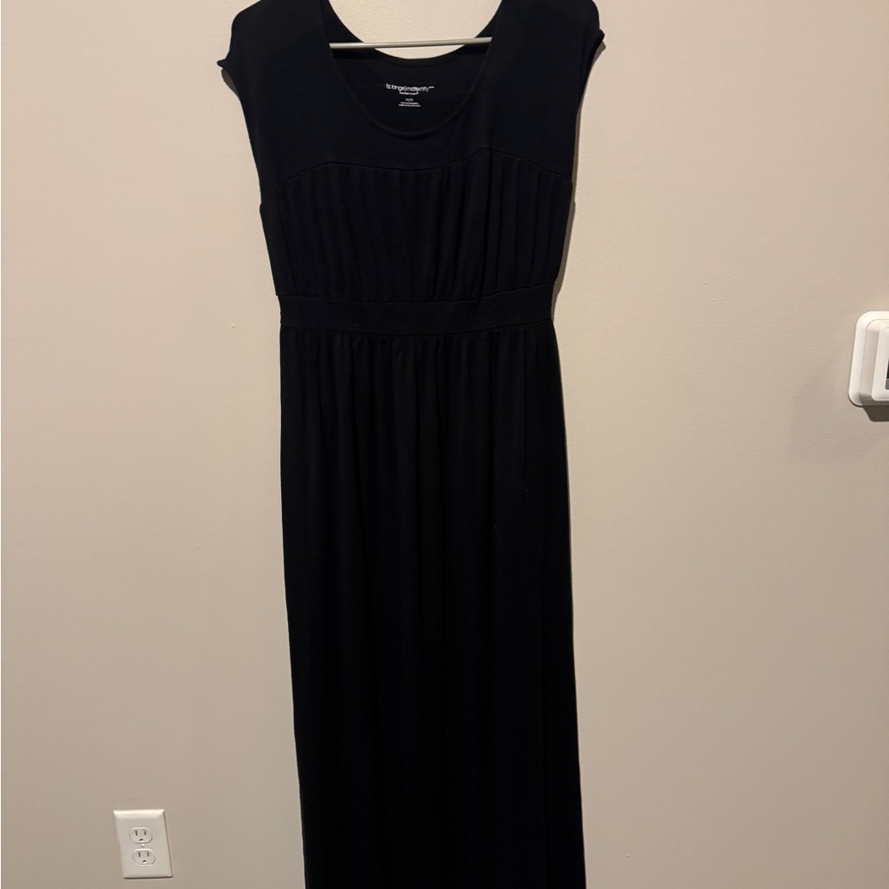 Liz Lange Maternity Black Maxi Dress